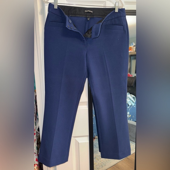 Express Navy Slacks - Picture 2 of 4